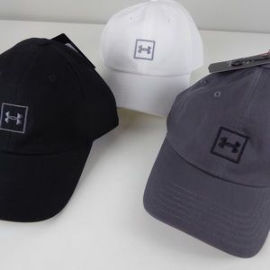 Under Armour Cotton Twill HeatGear 3 Cap Bundle